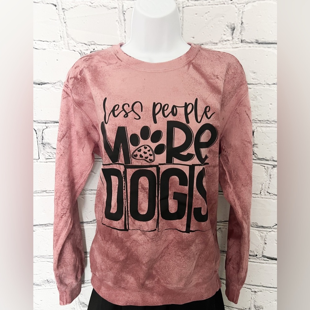 Less People More Dogs Pullover